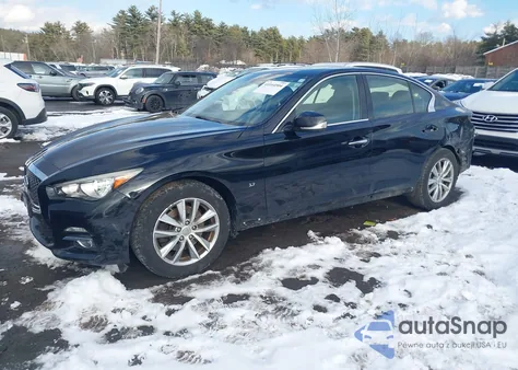 2015 Infiniti Q50 Premium/Sport from USA, damaged, VIN JN1BV7AR6FM401671